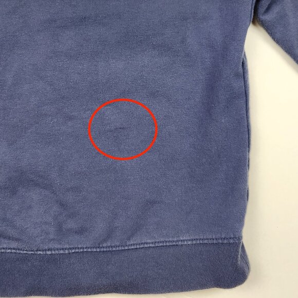 Primary Rainbow Stripe Crewneck Sweatshirt sz 4-5 play condition - Picture 5 of 7